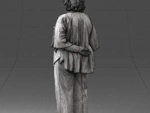 old woman 0082 3d print ready 3D 打印模型