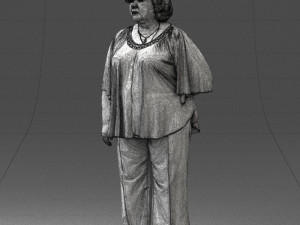 old woman 0082 3d print ready 3D 打印模型