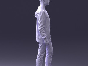 boy in colorful clothes 0069 3d print ready 3D Baskı Modeli
