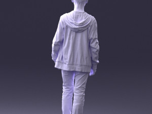 boy in colorful clothes 0069 3d print ready 3D Baskı Modeli