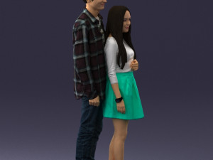 young couple 0068 3D 모델