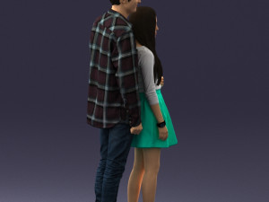 young couple 0068 3D 모델