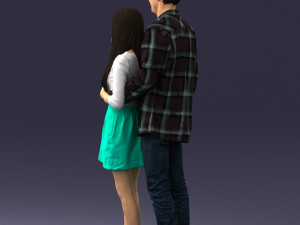 young couple 0068 3D 모델