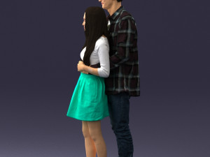 young couple 0068 3D 모델