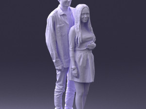 young couple 0068 3D 모델