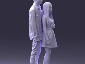 young couple 0068 3D 모델