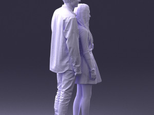 young couple 0068 3D 모델