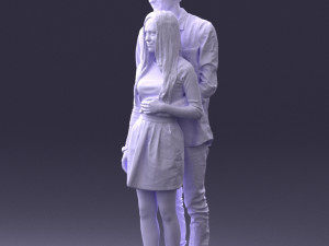 young couple 0068 3D 모델