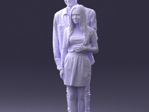 young couple 0068 3D 모델