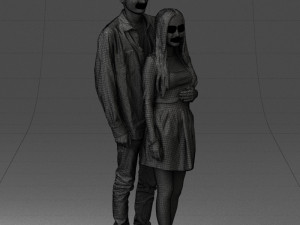young couple 0068 3D 모델
