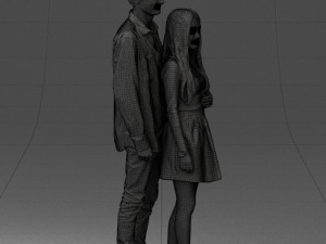 young couple 0068 3D 모델