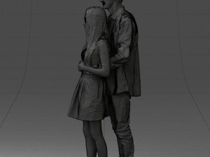 young couple 0068 3D 모델