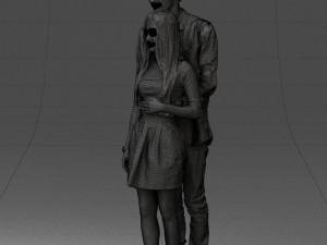 young couple 0068 3D 모델