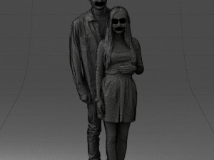 young couple 0068 3D 모델