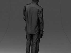 young couple 0068 3d print ready 3Dプリントモデル