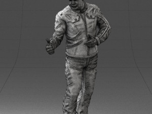 man in charisma pose 0096 3D Model