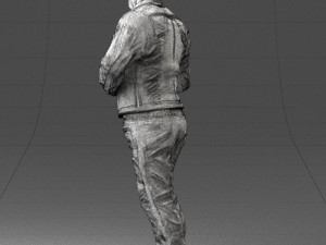 man in charisma pose 0096 3D Model