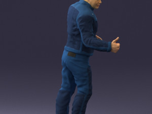 man in charisma pose 0096 3d print ready 3D Print Model