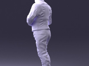 man in charisma pose 0096 3d print ready 3D Print Model