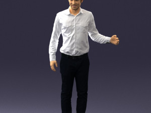 hugging man 0099 3D Model