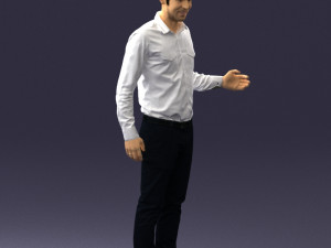 hugging man 0099 3D Model