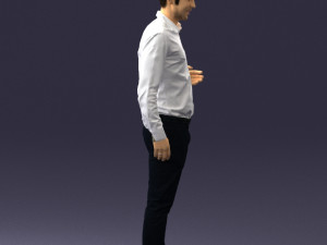 hugging man 0099 3D Model
