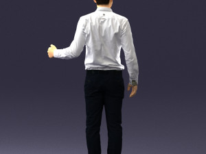 hugging man 0099 3D Model