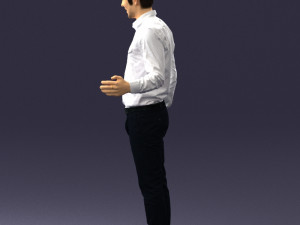 hugging man 0099 3D Model