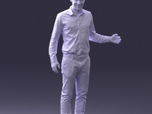 hugging man 0099 3D Model
