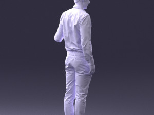 hugging man 0099 3D Model