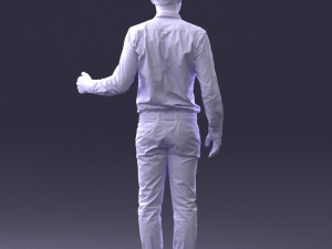 hugging man 0099 3D Model