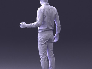 hugging man 0099 3D Model