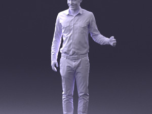 hugging man 0099 3D Model