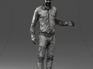 hugging man 0099 3D Model