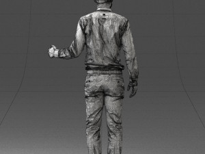 hugging man 0099 3D Model