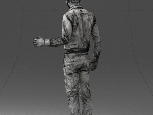 hugging man 0099 3D Model