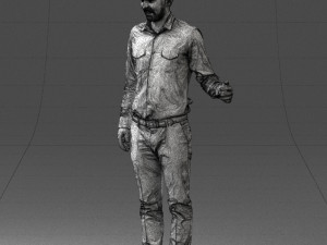hugging man 0099 3D Model