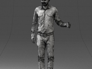hugging man 0099 3D Model