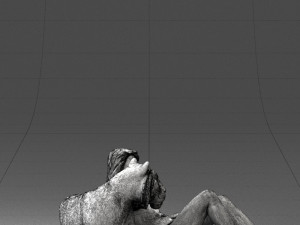woman sitting on tiger 0063 3d print ready Modelo de Impressão 3D