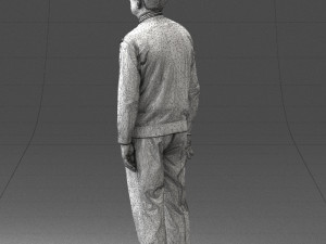 old man with glasses 0102 3D मॉडल