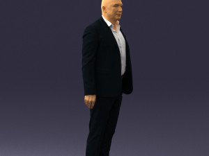 bald man 0109 3D 模型