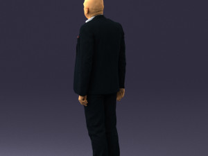bald man 0109 3D 模型