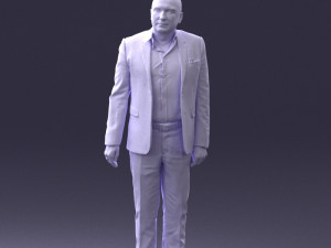 bald man 0109 3D 模型