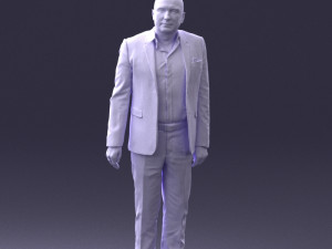 bald man 0109 3D 模型