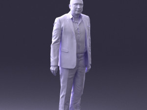 bald man 0109 3D 模型