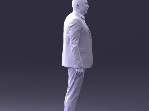 bald man 0109 3D 模型