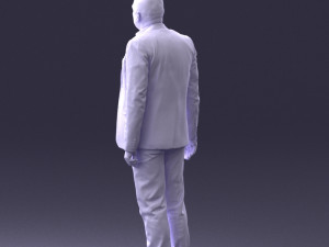 bald man 0109 3D 模型