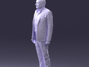 bald man 0109 3D 模型