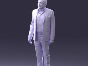 bald man 0109 3D 模型