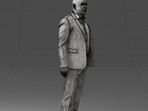 bald man 0109 3D 模型